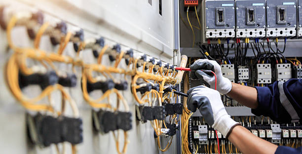 Professional Electrician technician working in St. Peters, MO